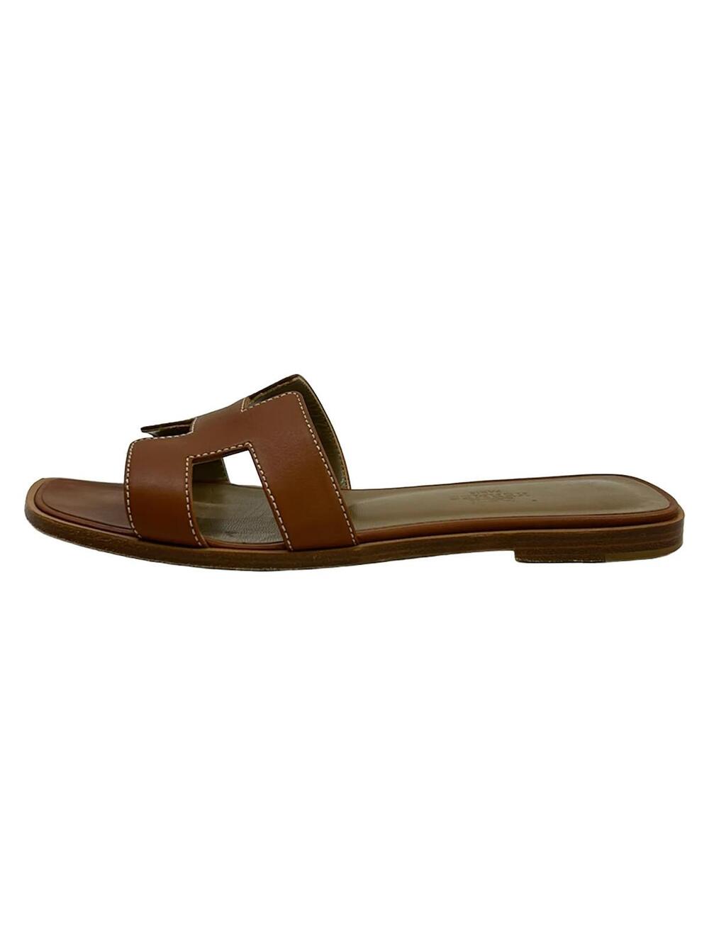 Hermes Oran Gold (Brown) Box Calf #346399H79B
